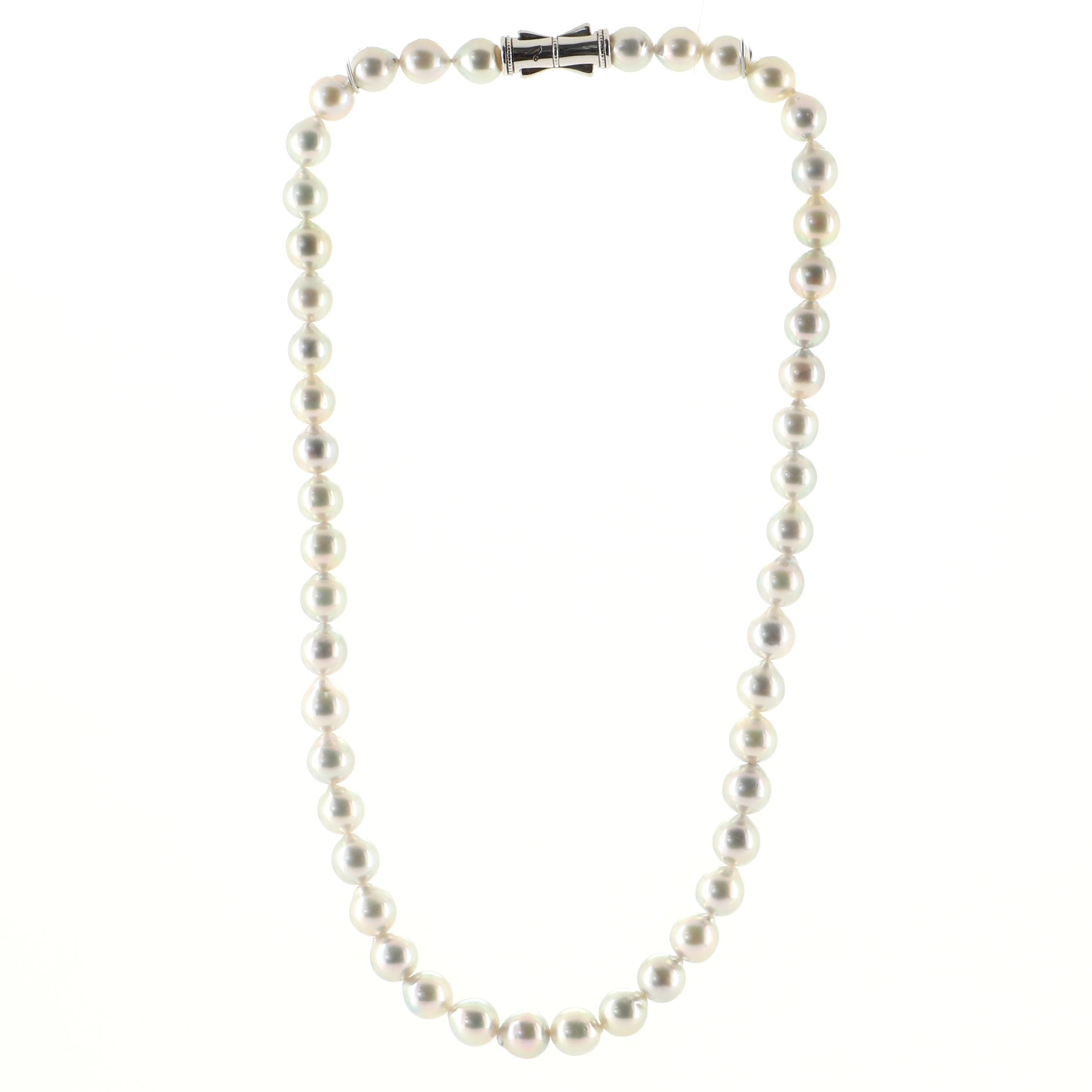 Vintage Short Necklace Pearl