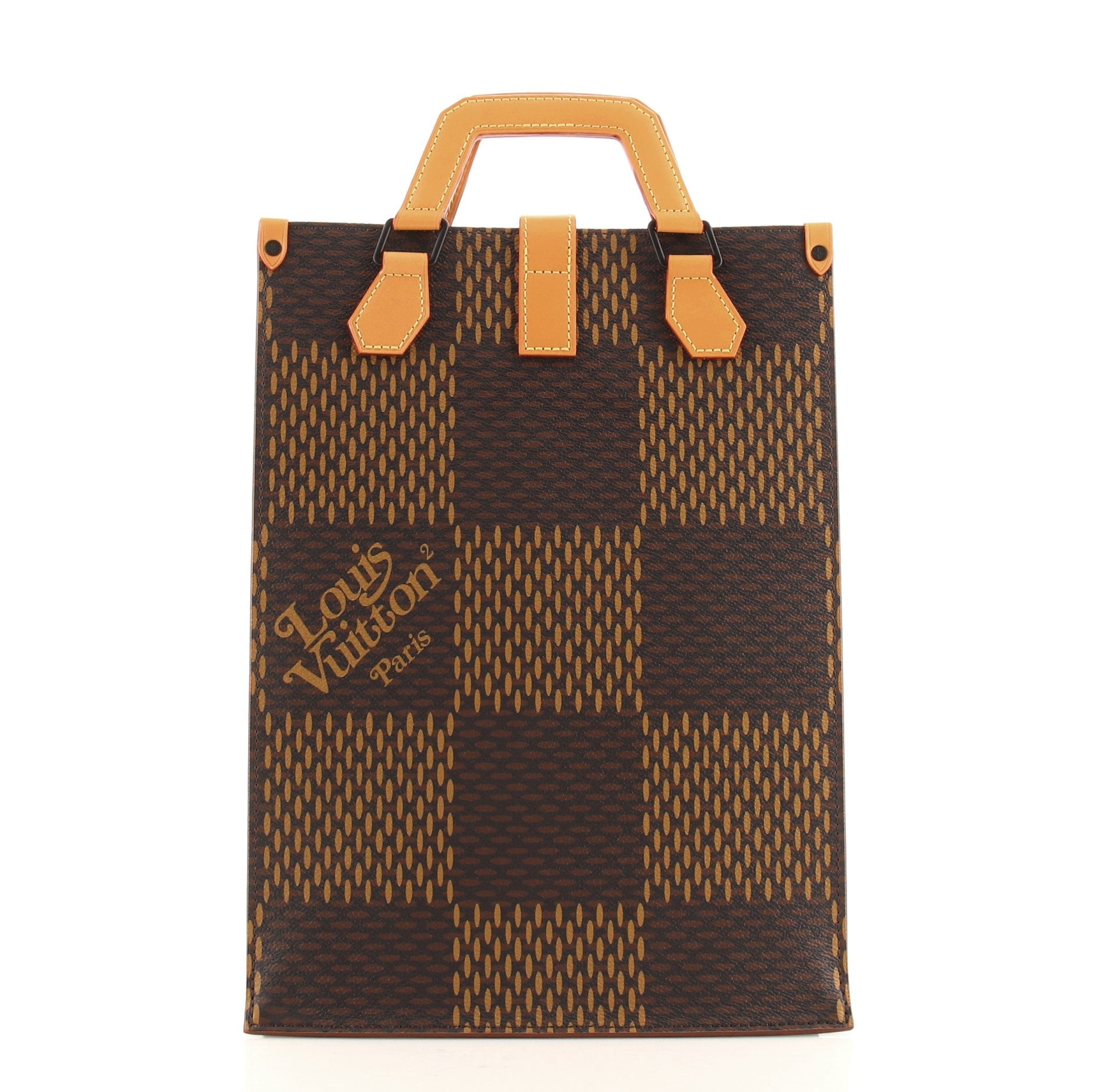 Nigo Tote Limited Edition Giant Damier and Monogram Canvas Mini