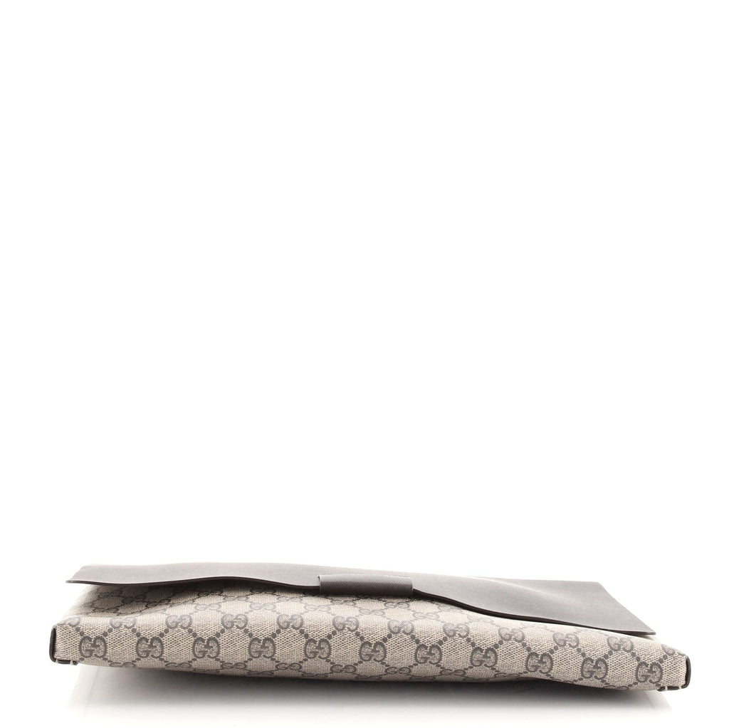 Envelope Clutch GG Coated Canvas and Leather Large