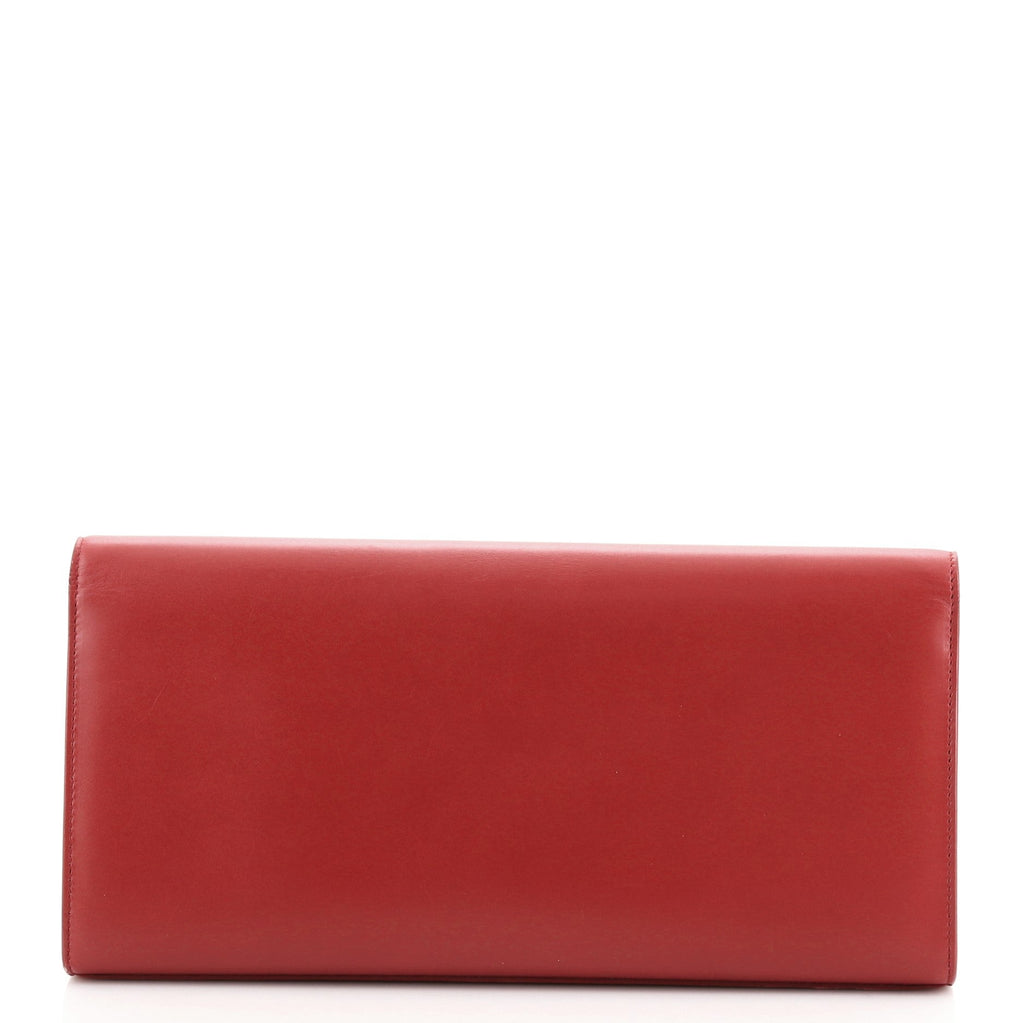 Classic Monogram Clutch Leather Long