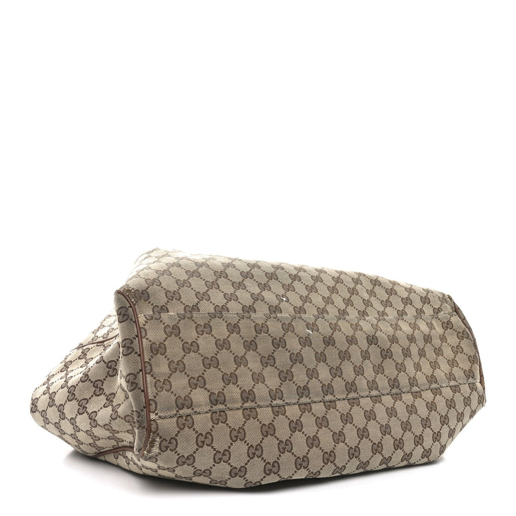 Monogram Large Sukey Tote Brown