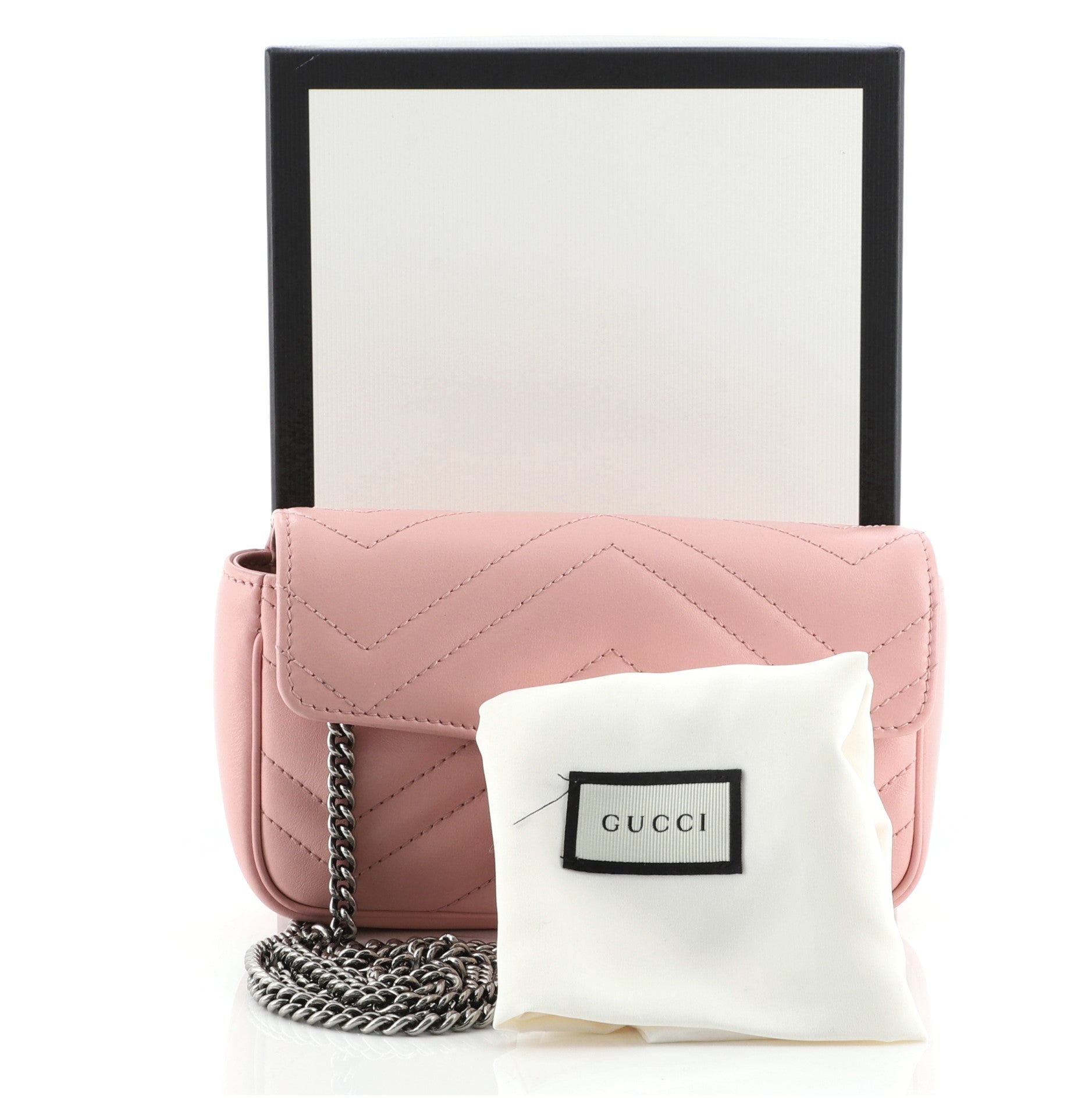 GG Marmont Flap Bag Matelasse Leather Super Mini