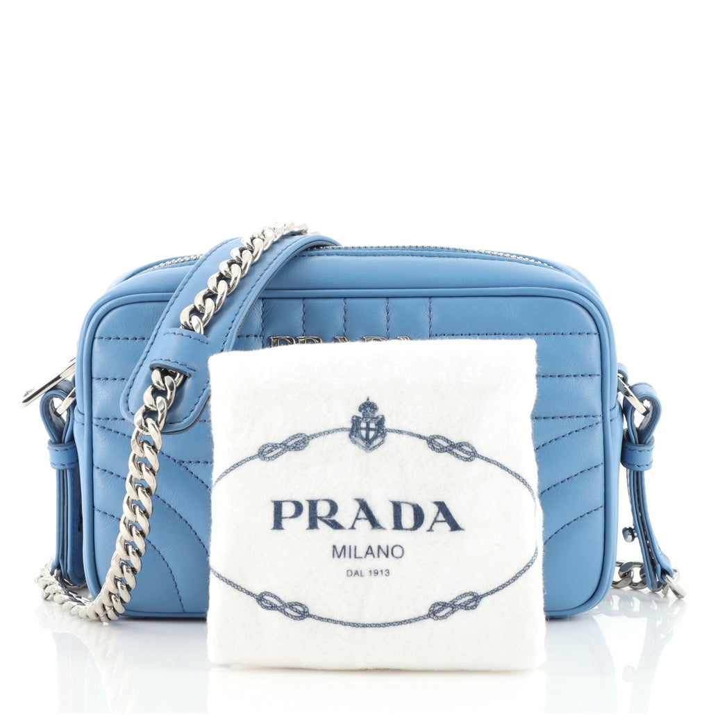 Camera Bag Diagramme Quilted Leather Mini