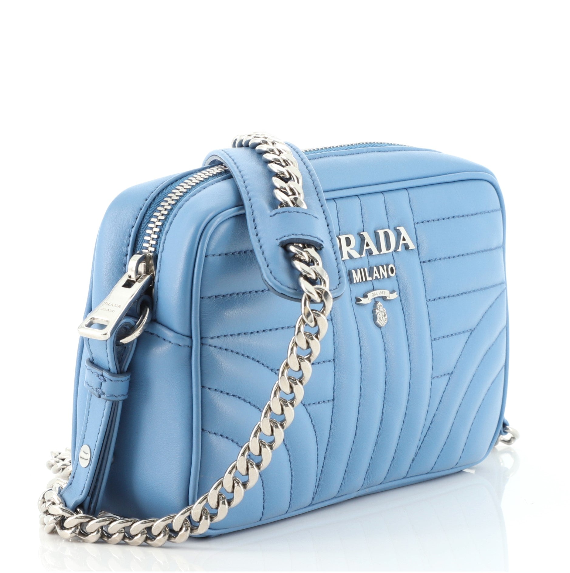 Camera Bag Diagramme Quilted Leather Mini