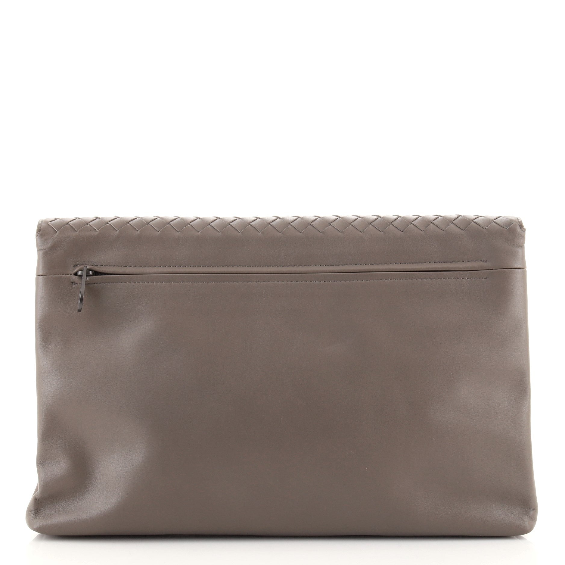 Flap Clutch Intrecciato Nappa Large