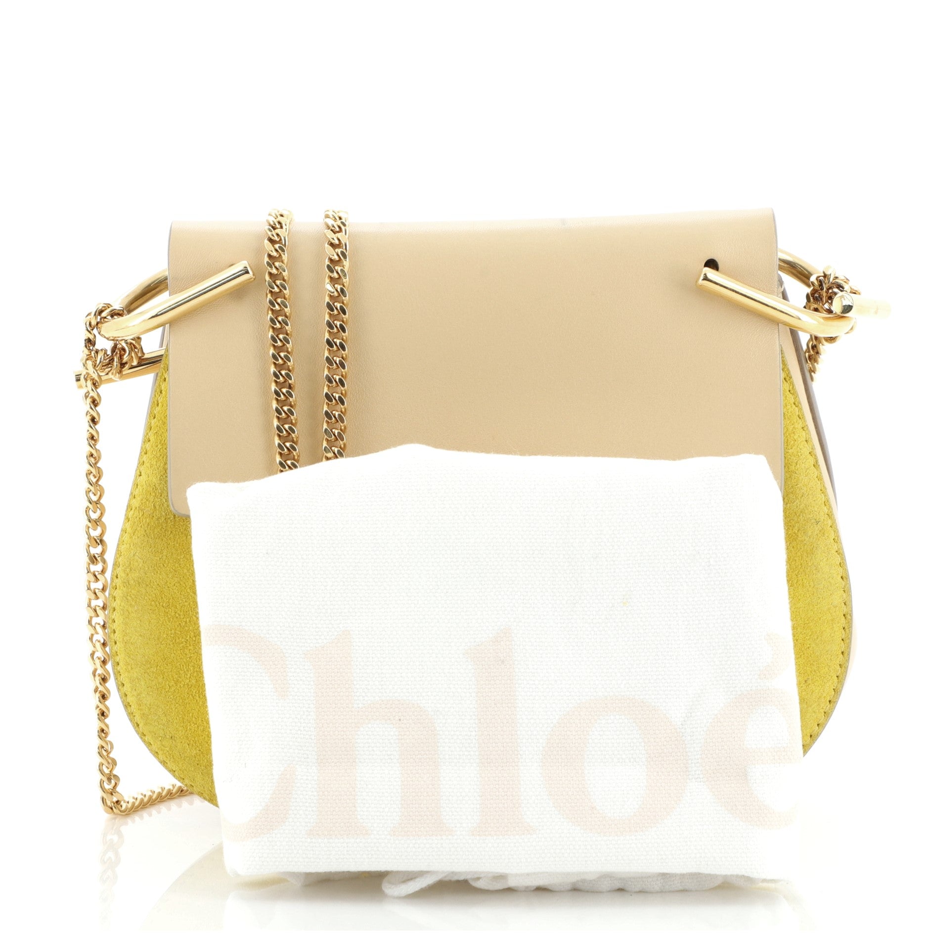 Drew Crossbody Bag Leather and Suede Mini