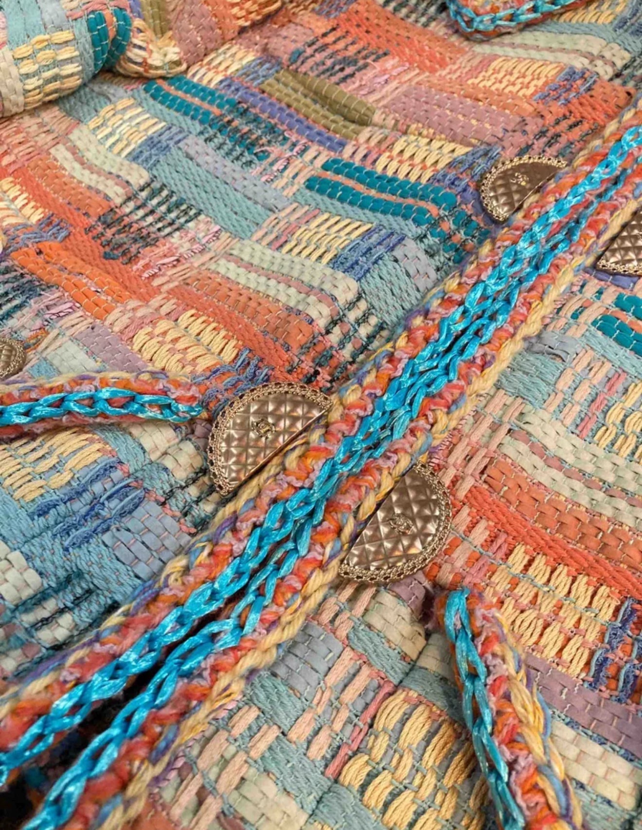 Chanel 17C Multicolor Jacket