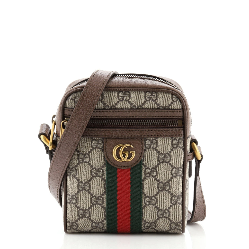 Ophidia Messenger Bag GG Coated Canvas Mini
