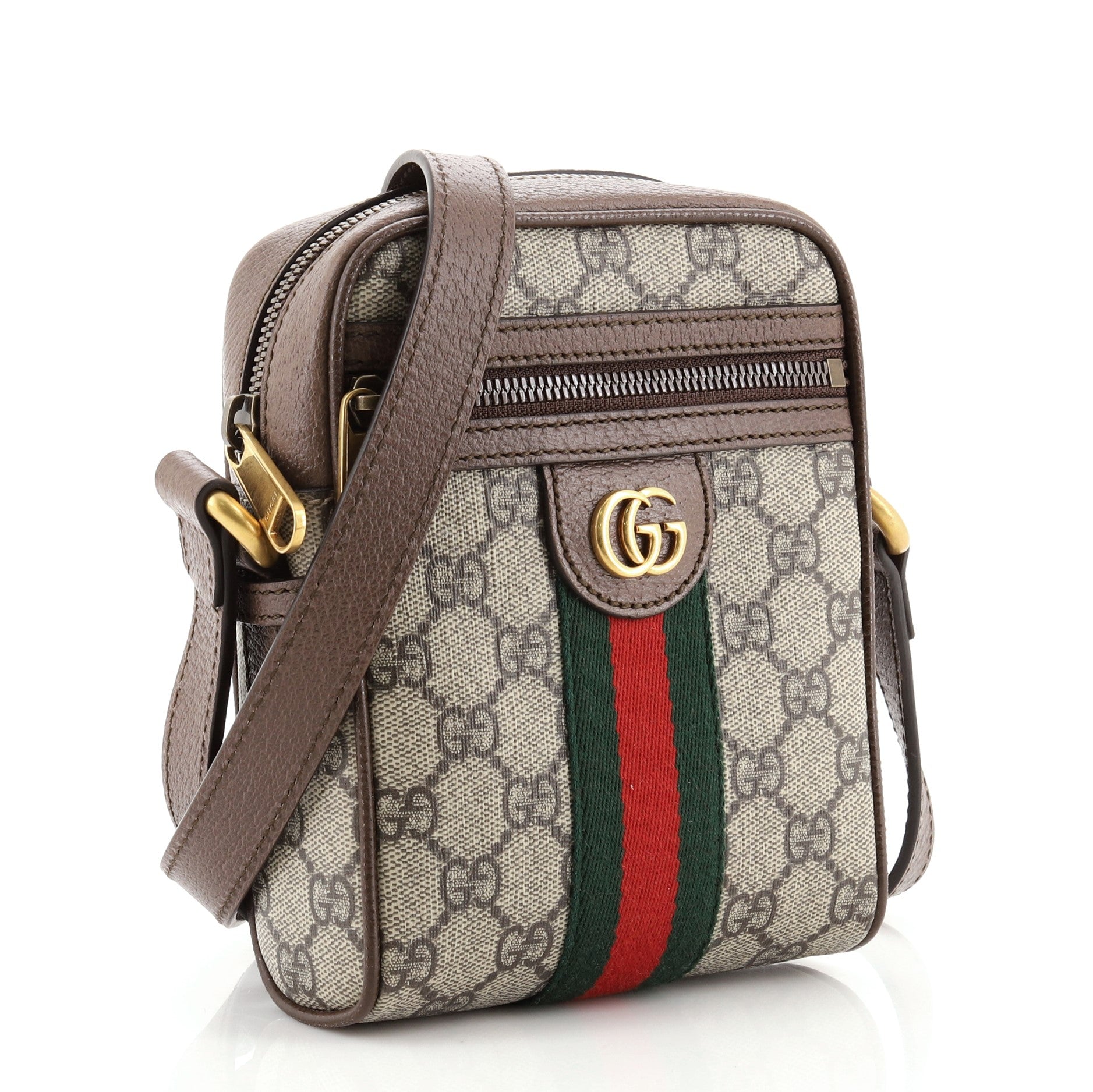 Ophidia Messenger Bag GG Coated Canvas Mini