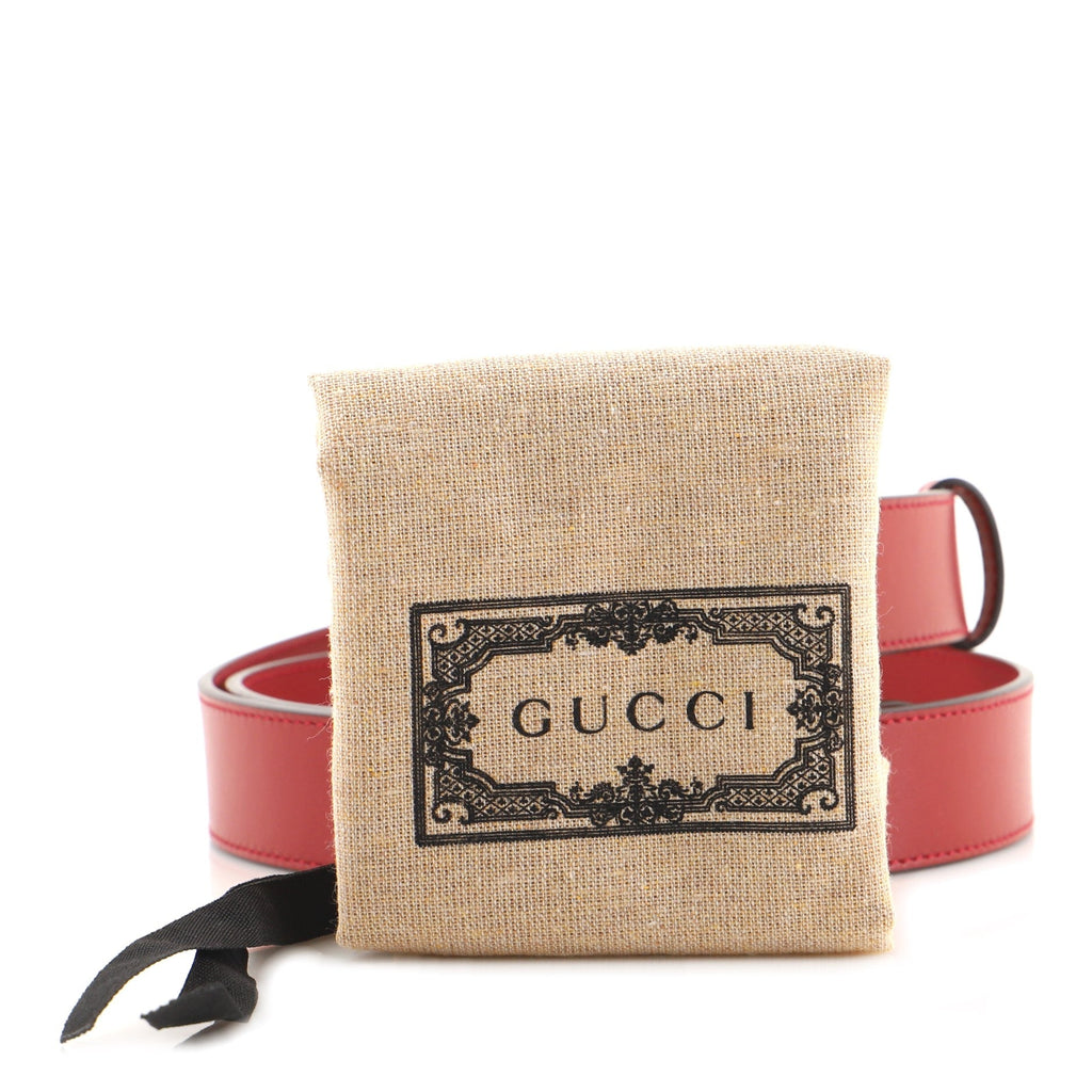 GG Marmont Belt Leather Thin 90