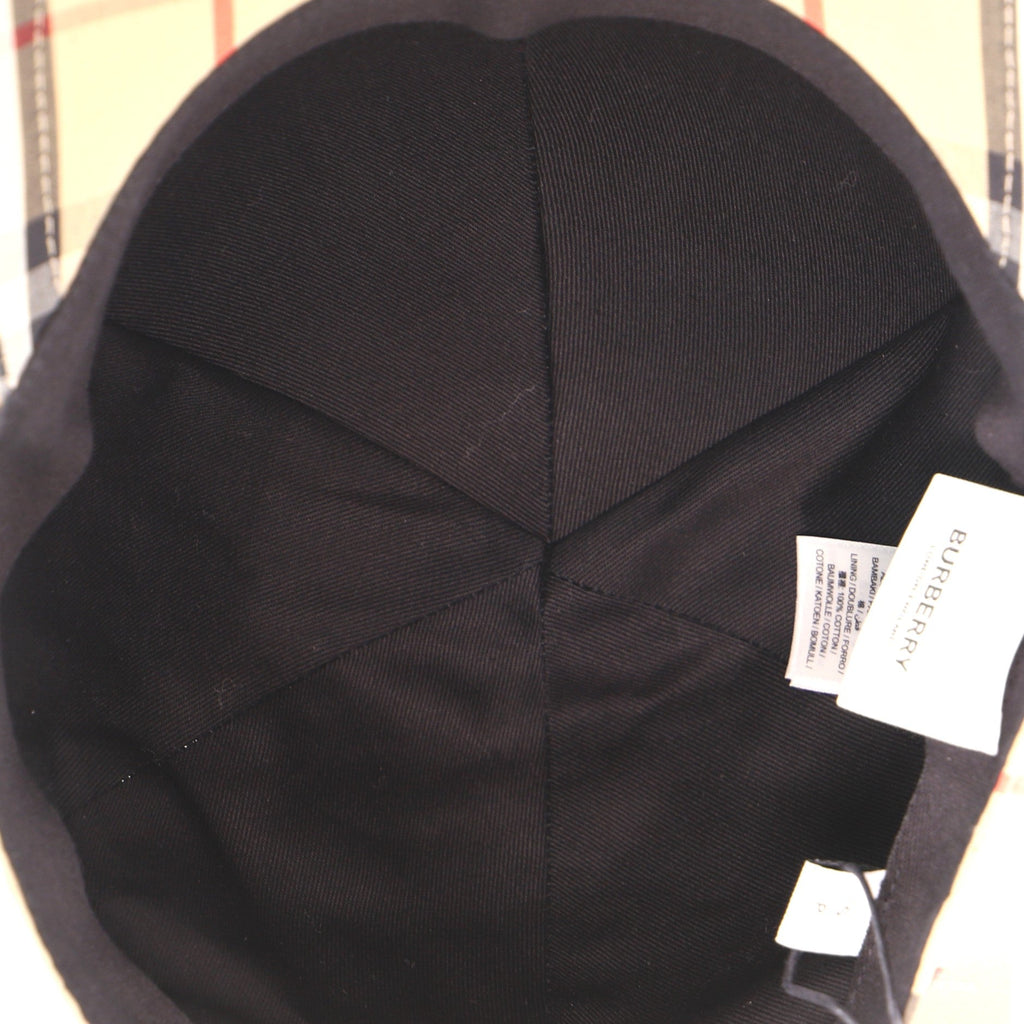 TB Baseball Cap Vintage Check Canvas Medium