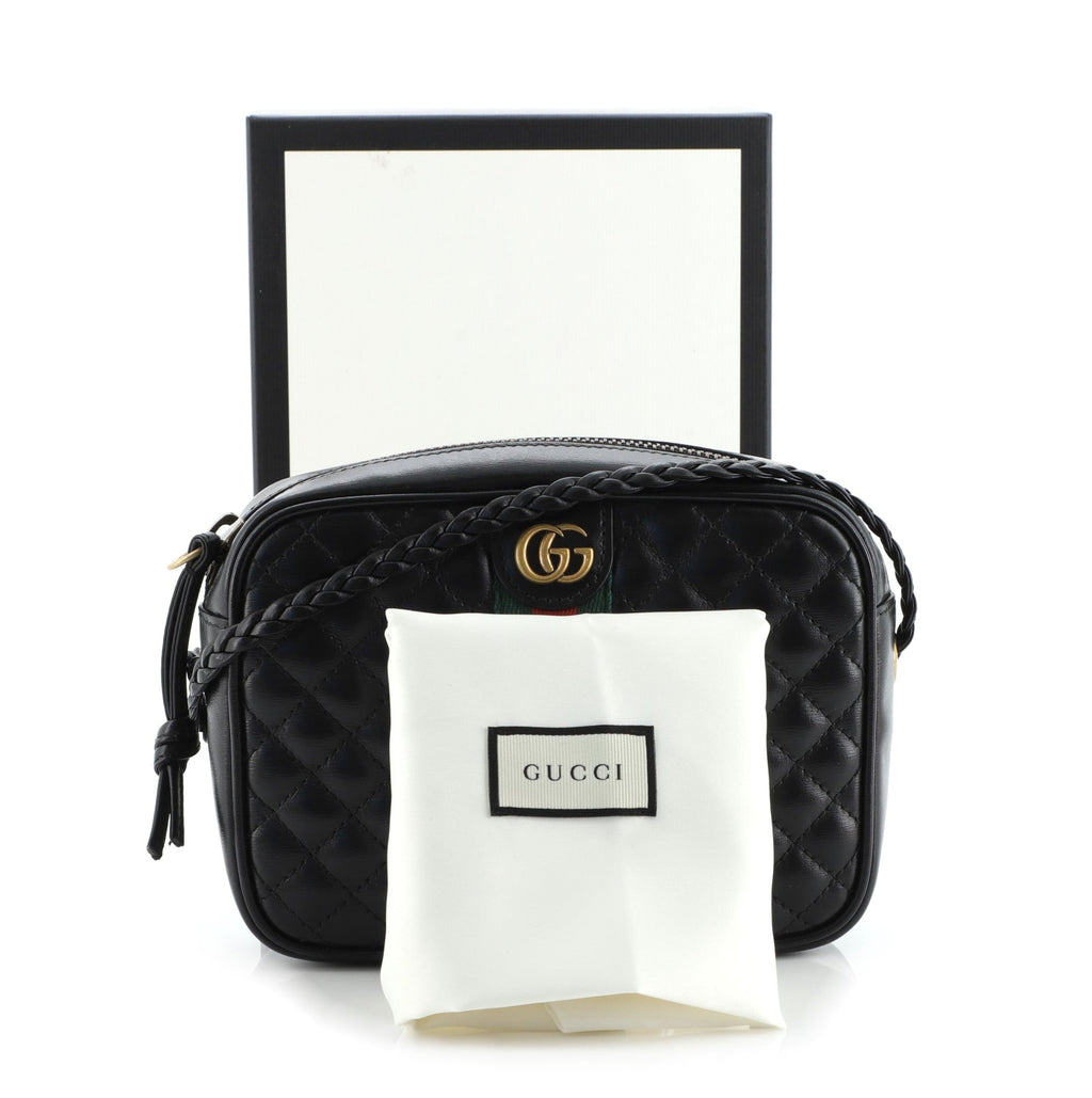 Trapuntata Camera Bag Quilted Leather Mini