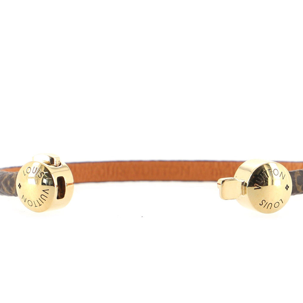 Historic Bracelet Monogram Canvas and Leather Mini