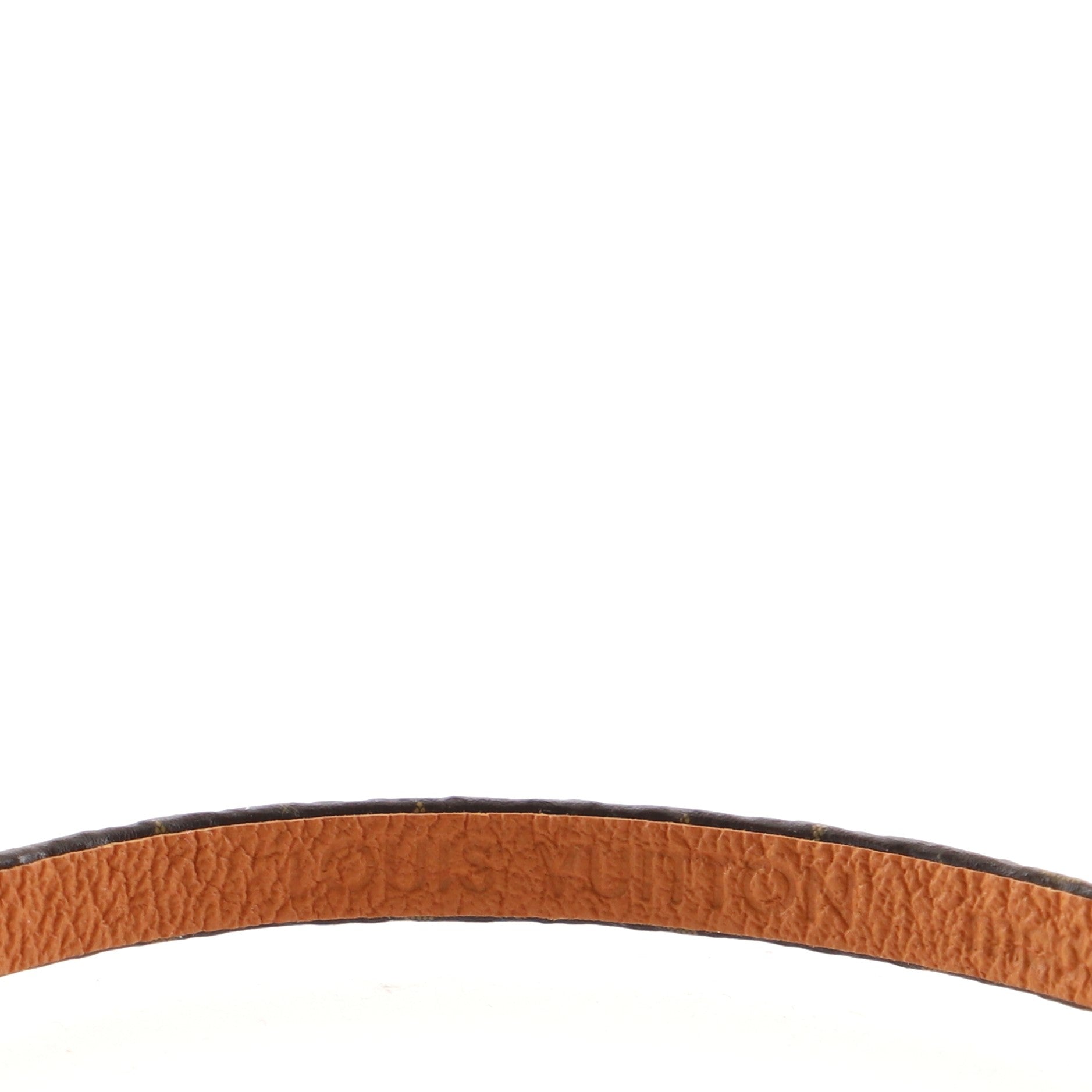 Historic Bracelet Monogram Canvas and Leather Mini