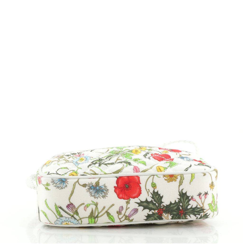 Trapuntata Camera Shoulder Bag Quilted Flora Canvas	 Mini