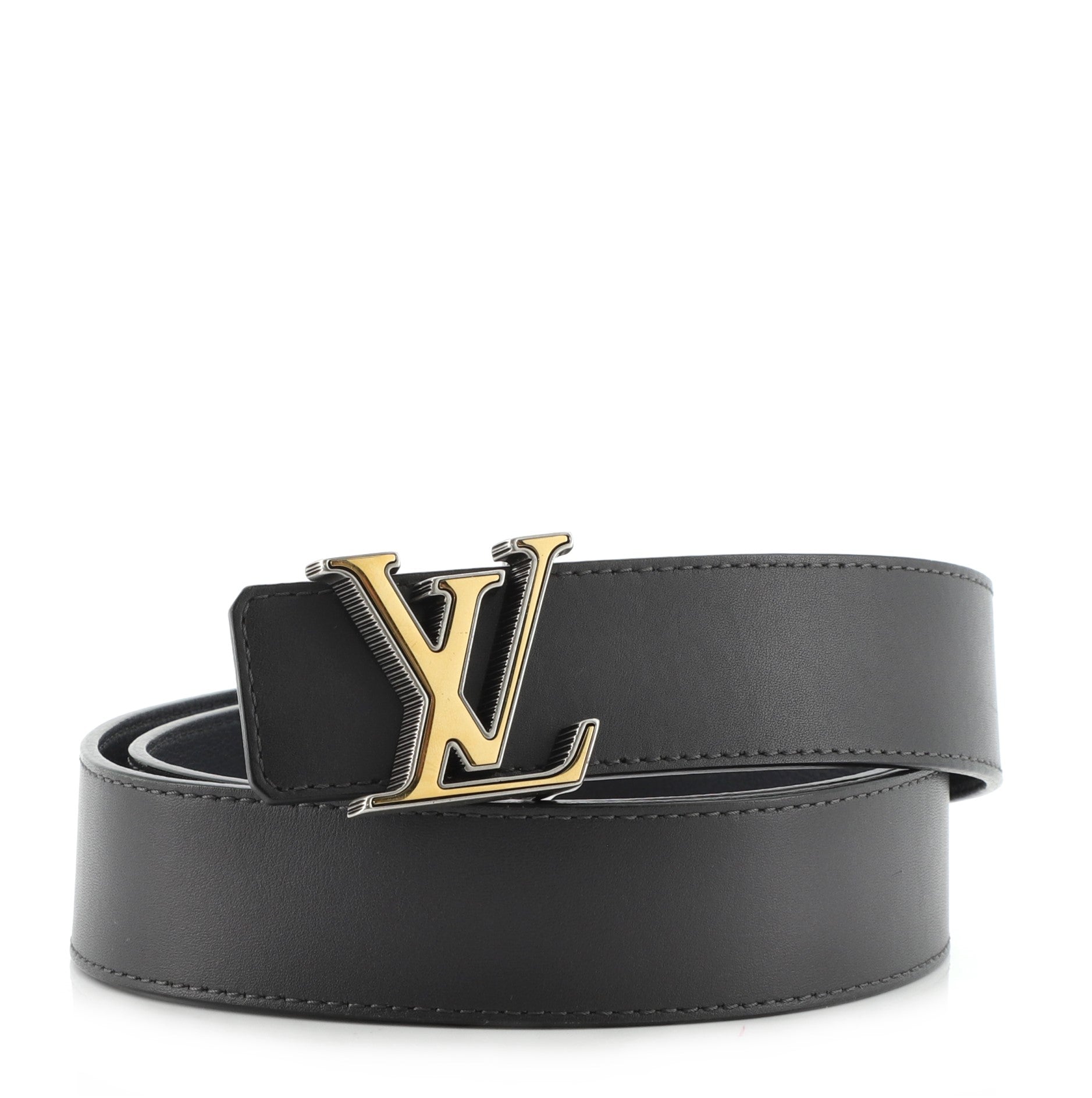LV Optic Reversible Belt Leather Wide 95