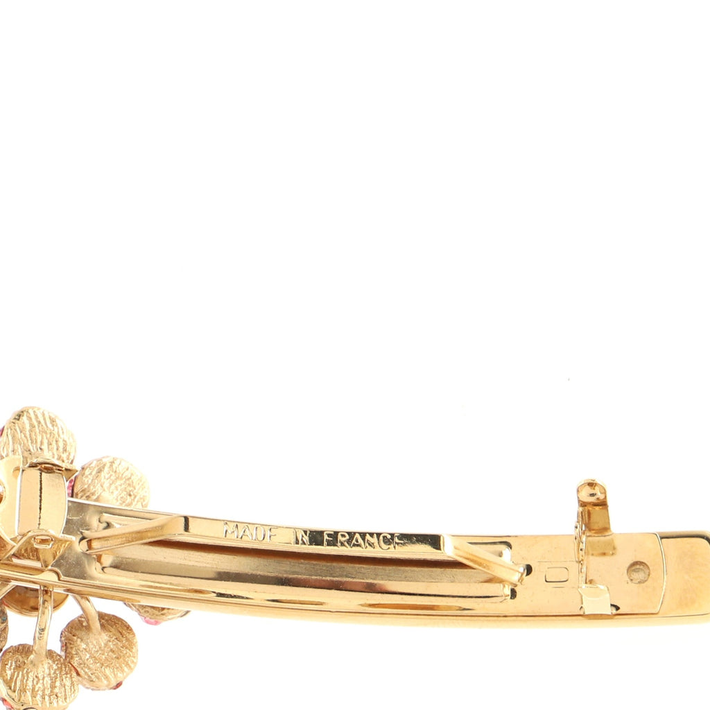 1001 Nuits Barrette Metal with Crystals XS
