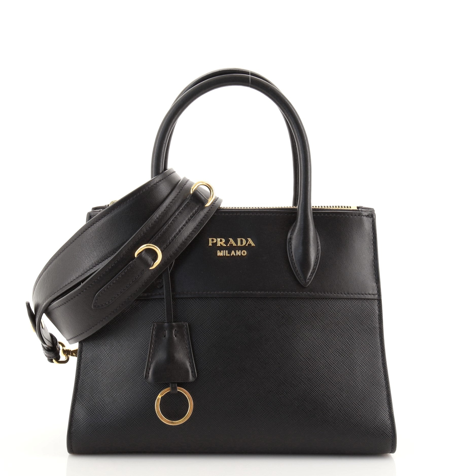 Paradigme Tote Saffiano with City Calf Mini