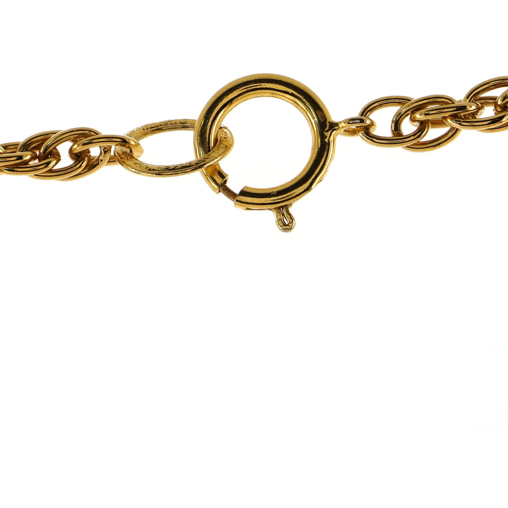 Multi-Medallion Charm Chain Necklace Metal