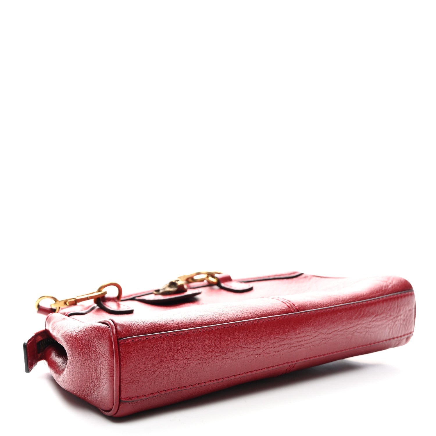 Piuma Lux Calfskin Small Re(Belle) Crossbody Bag Romantic Cerise