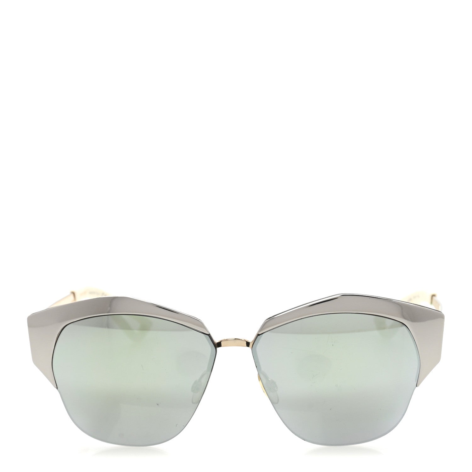 Metal DiorMirrored Sunglasses Silver