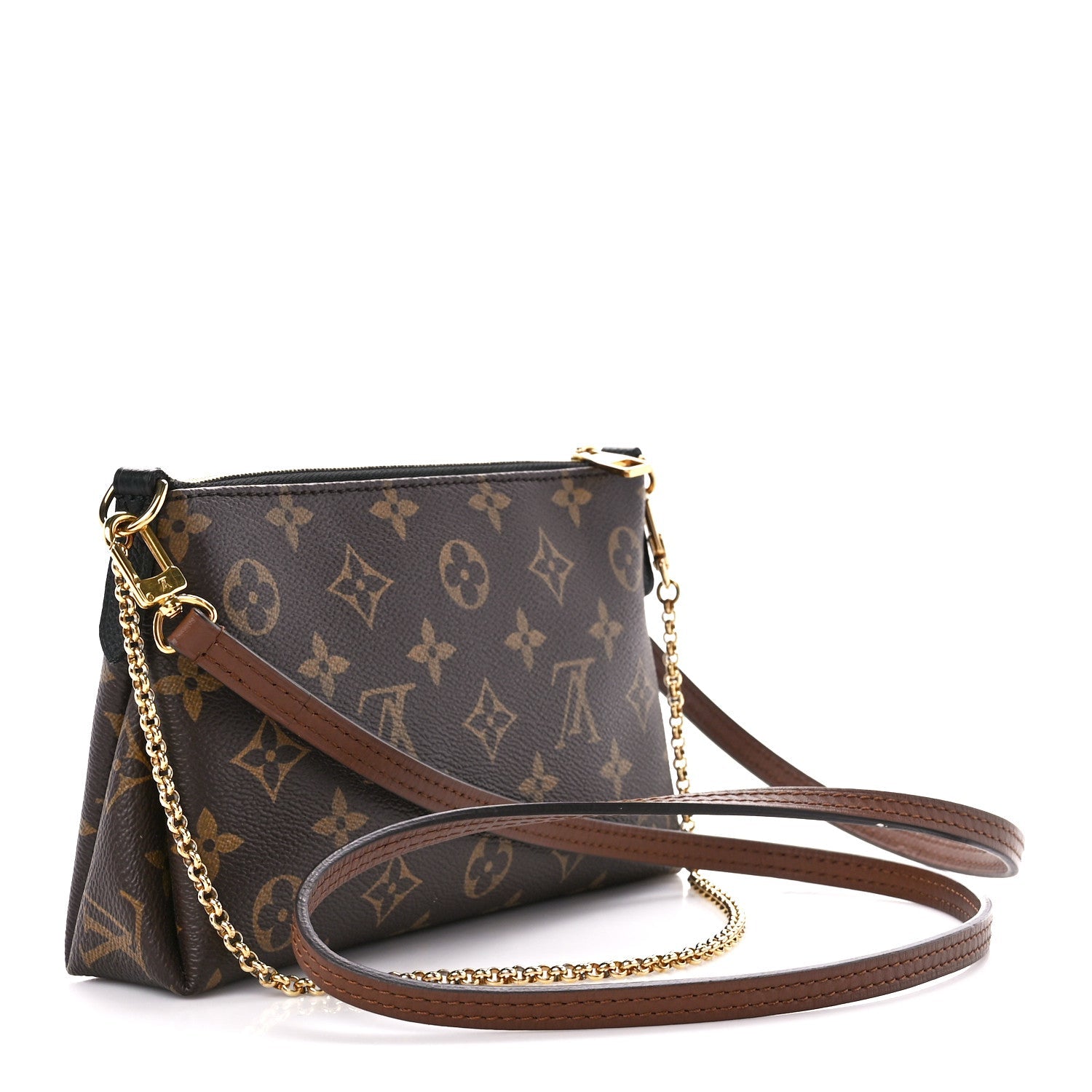 Monogram Pallas Clutch Black