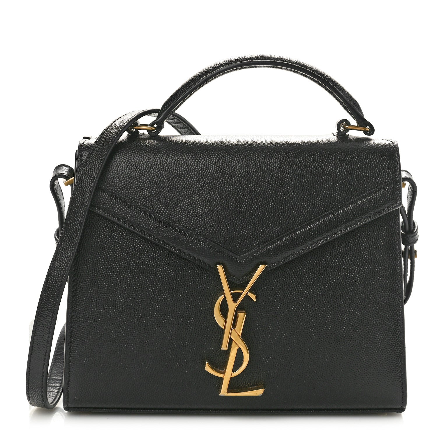 Grain de Poudre Mini Classic Monogram Cassandra Top Handle Black