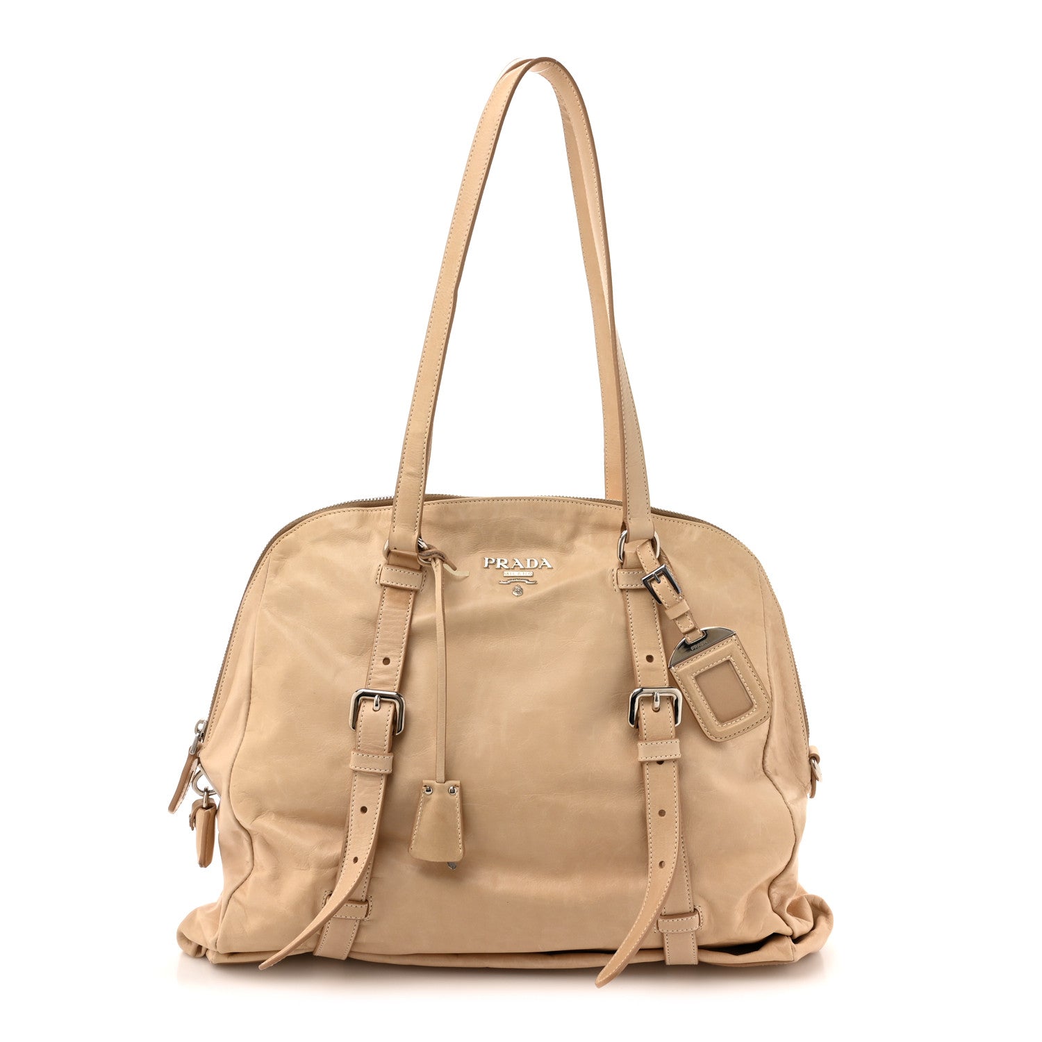 Nappa New Look Tote Beige