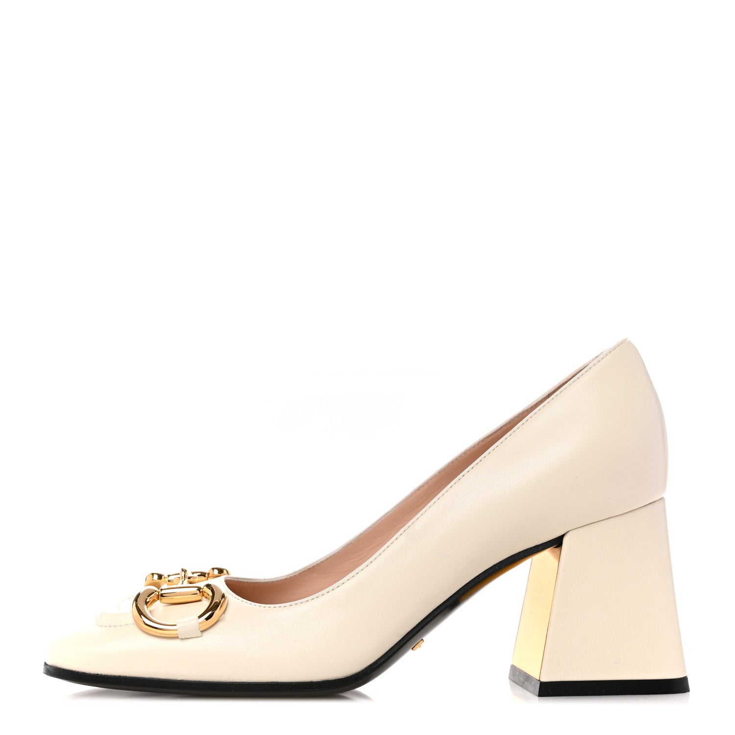 Malaga Kid Horsebit Pumps 35.5 Mystic White