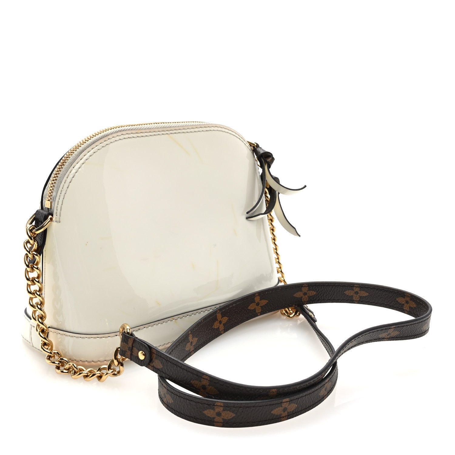 Patent Monogram Alma Mini Snow