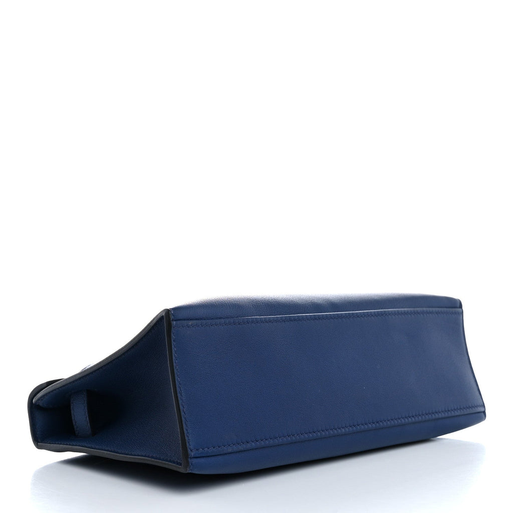 Swift Kelly Pochette Clutch Bleu Saphir