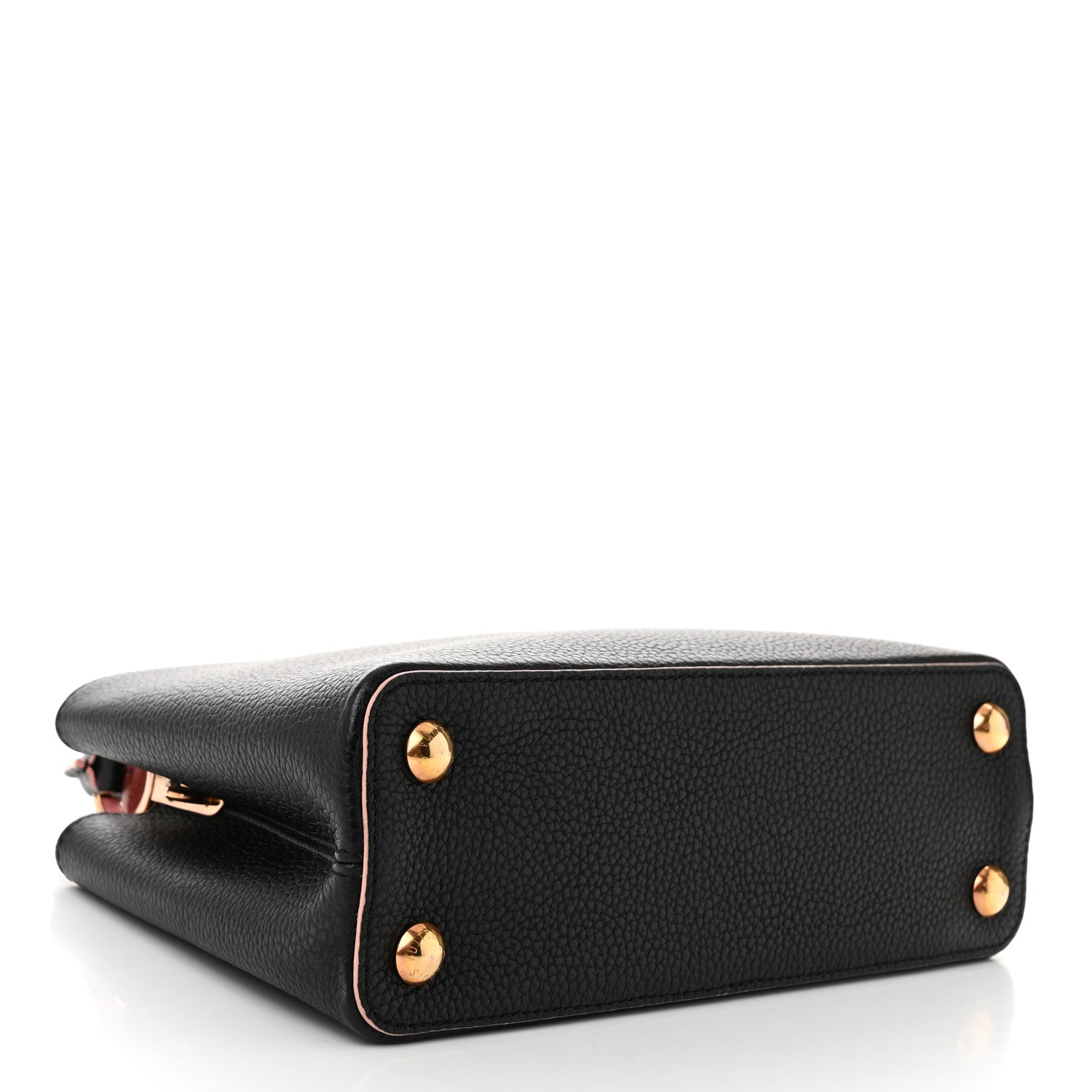 Taurillon Capucines BB Black Pink