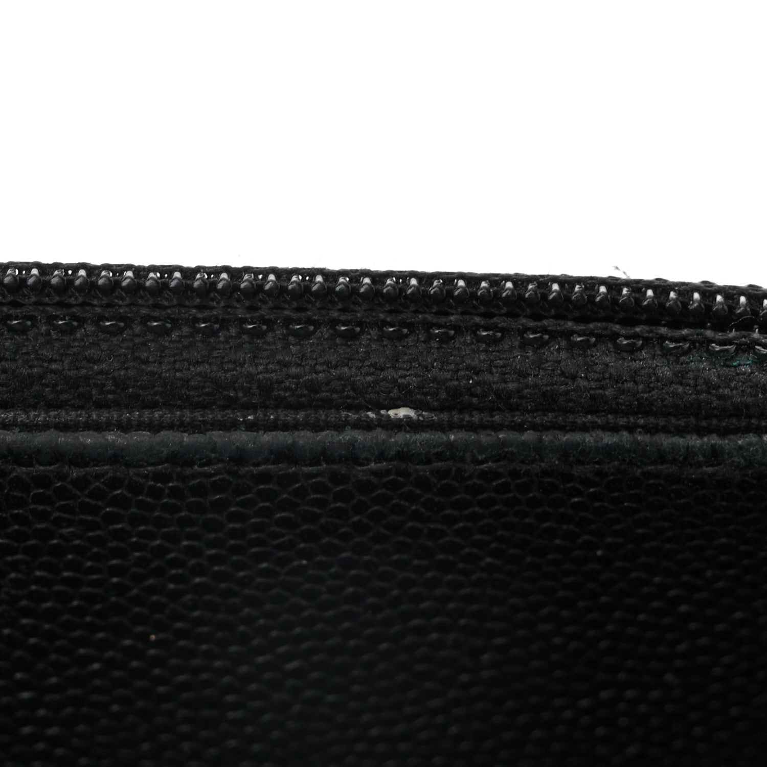 Caviar Quilted Vintage Mademoiselle Wallet On Chain WOC Black