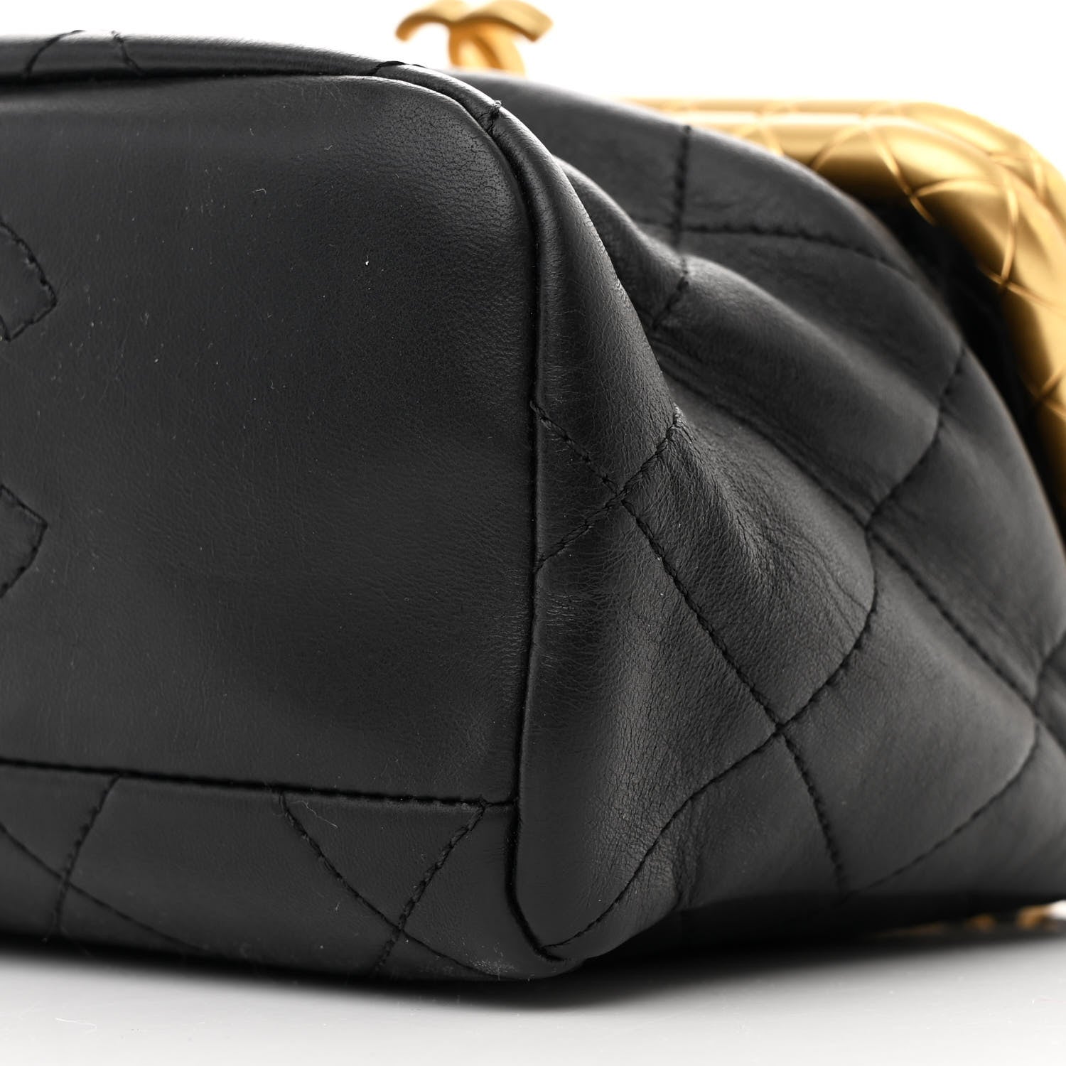 Lambskin Quilted My Crush Bag Black
