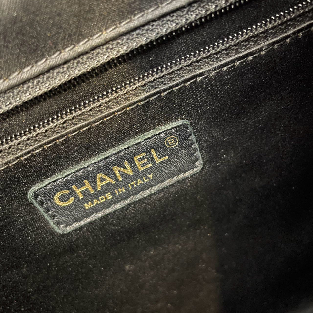 Chanel Large Grand Shopping Tote black GST Bag in Caviar Leather with Gold Hardware