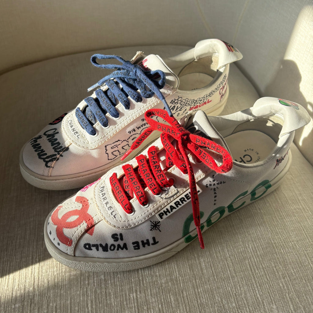 Chanel x Pharell Sneakers - Women's 38
