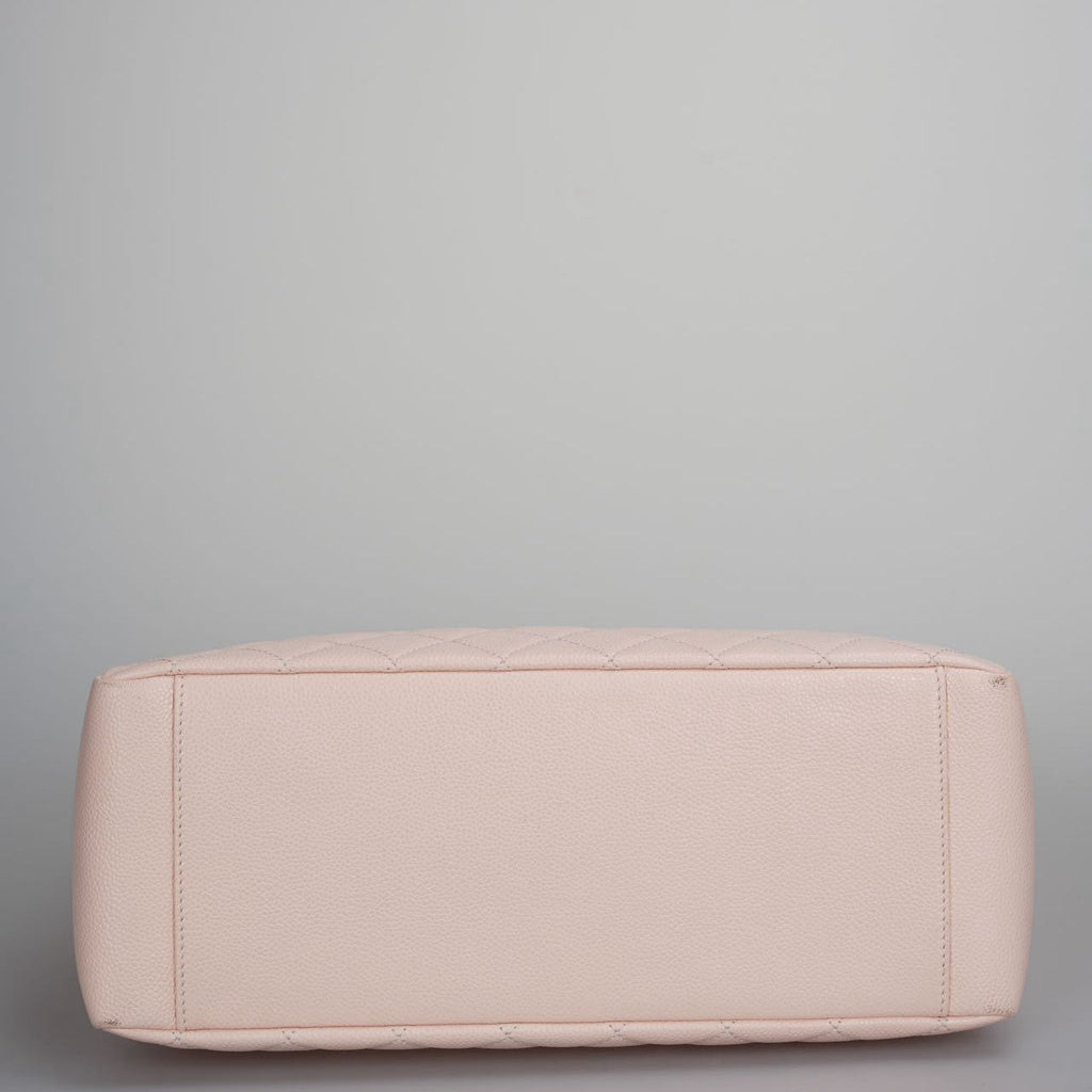 Chanel Pink Grand Shopping Tote Light Pink GST Bag in Caviar