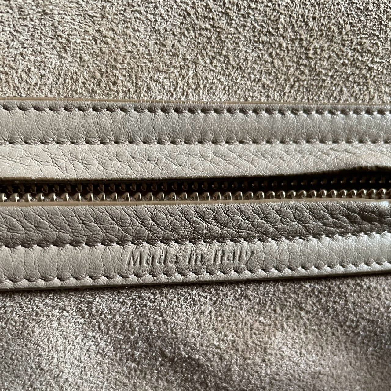 Celine Gray Luggage Tote Bag