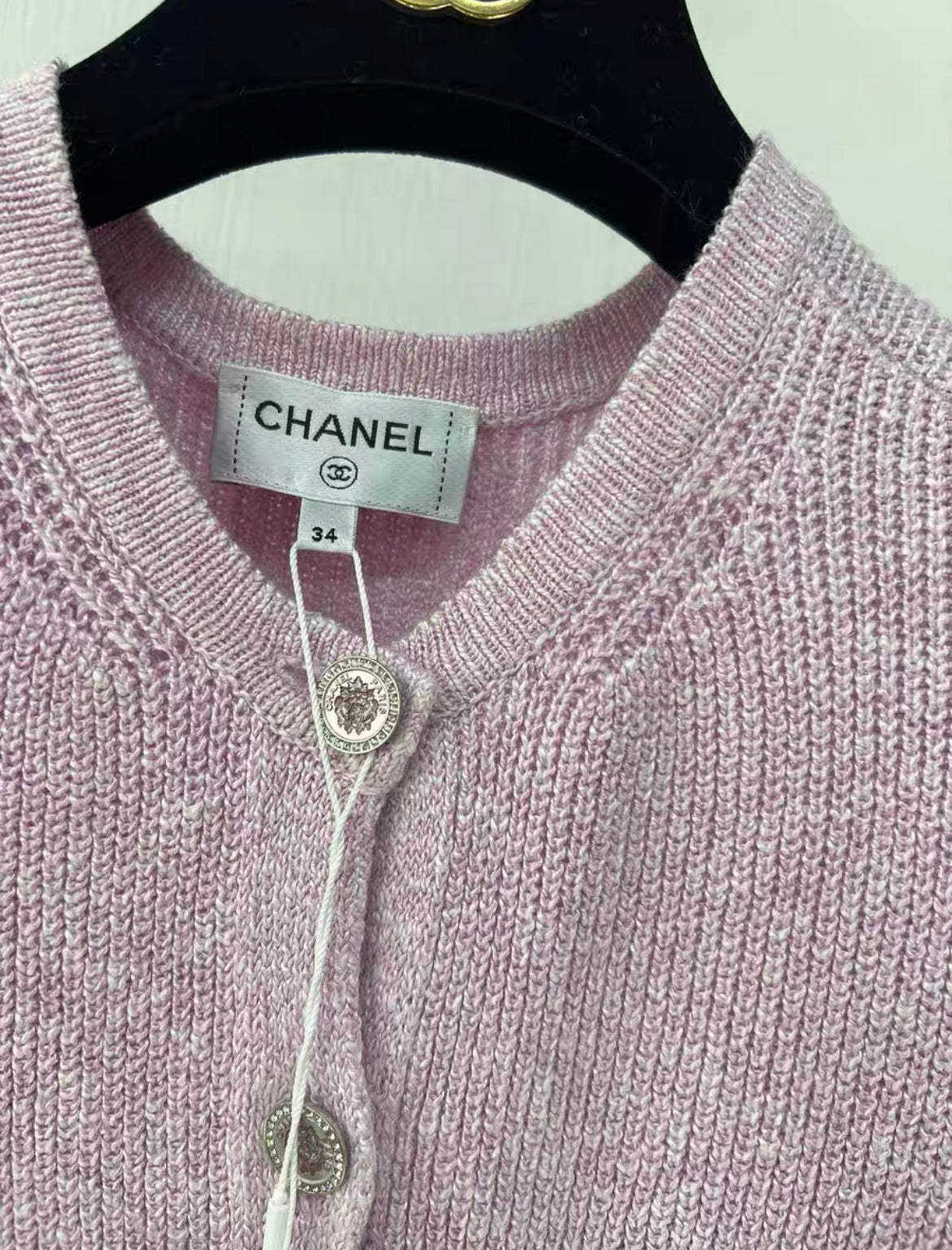 Chanel 23S Pink igan size 34
