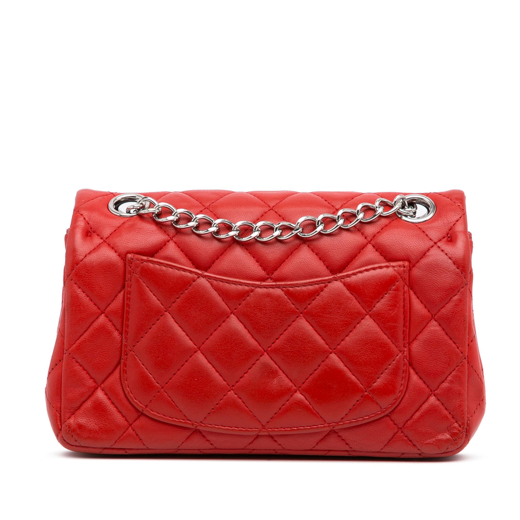 Classic Single Flap Bag Quilted Lambskin Mini