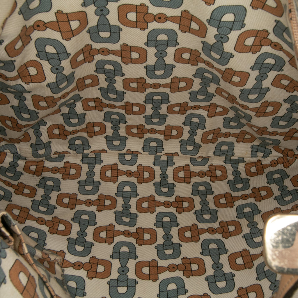 Heart Bit Zip Tote Guccissima Leather Medium