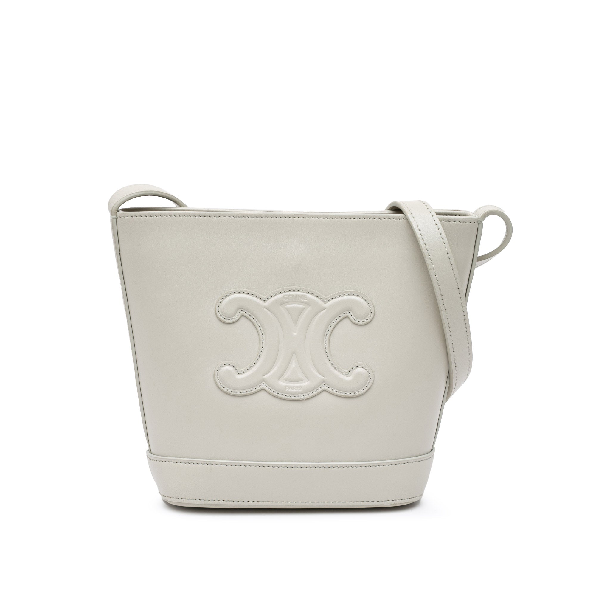 Cuir Triomphe Bucket Bag Leather Small