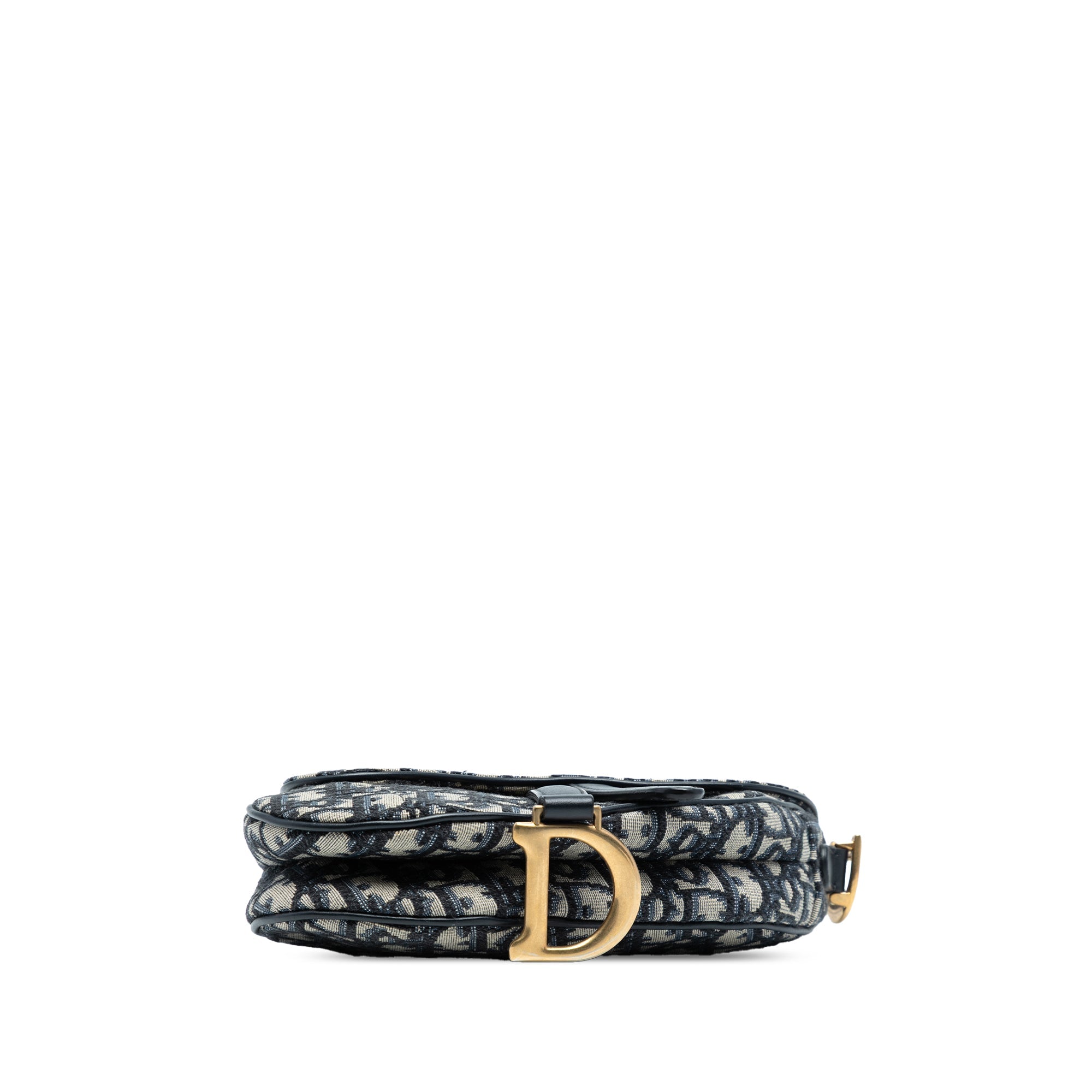 Saddle Handbag Oblique Canvas Mini