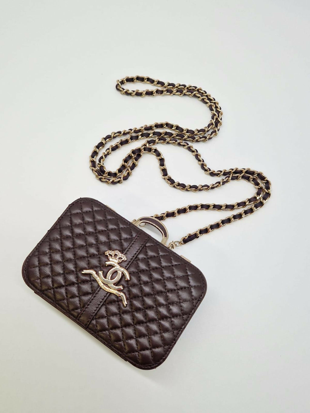 Chanel Vintage 2008 Micro Paris-London Clutch bag