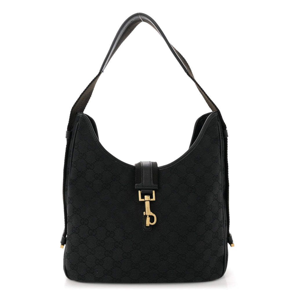 Monogram Jackie O Hobo Black