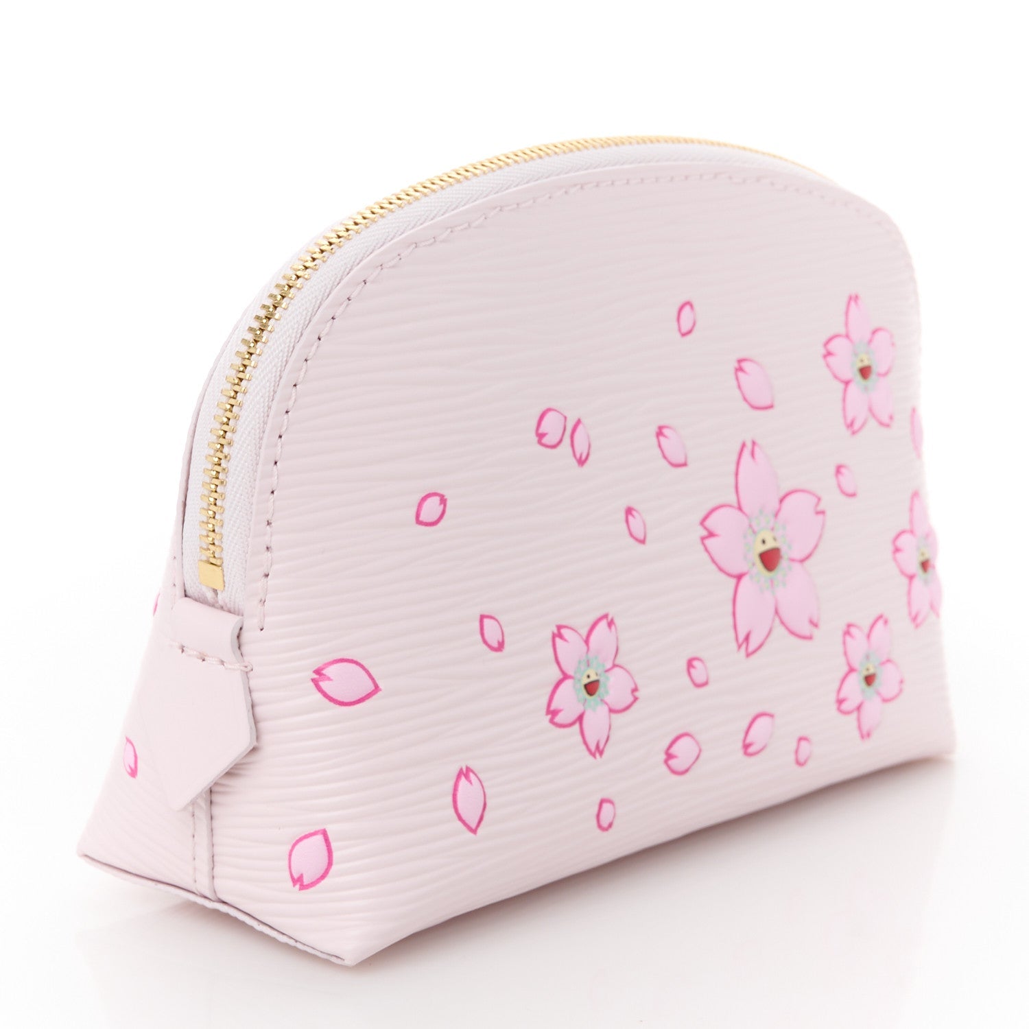 LV X TM Epi Cherry Blossom Cosmetic Pouch Pink