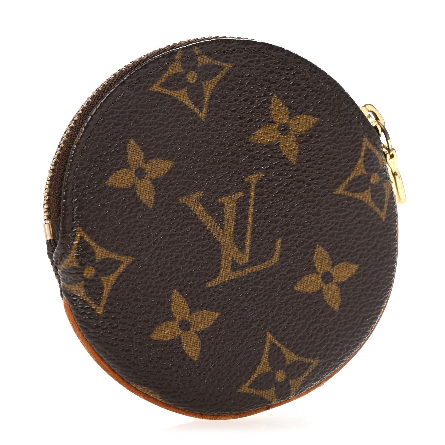 Monogram Round Coin Purse