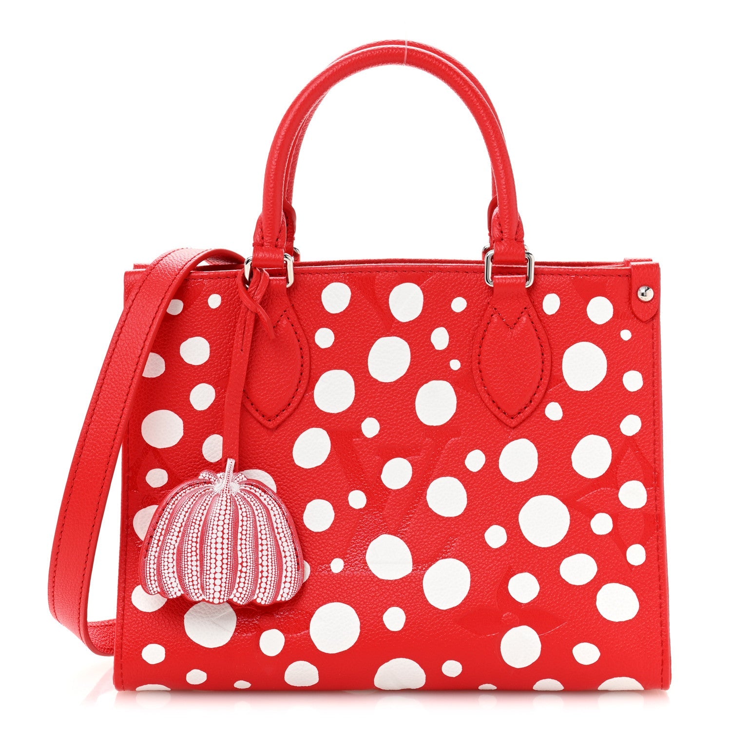 LV X YK Empreinte Infinity Dots Onthego PM Rogue White