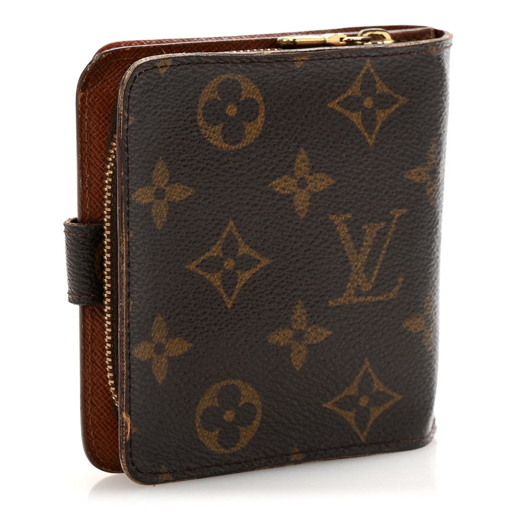 Monogram Compact Zippe Zipped Wallet