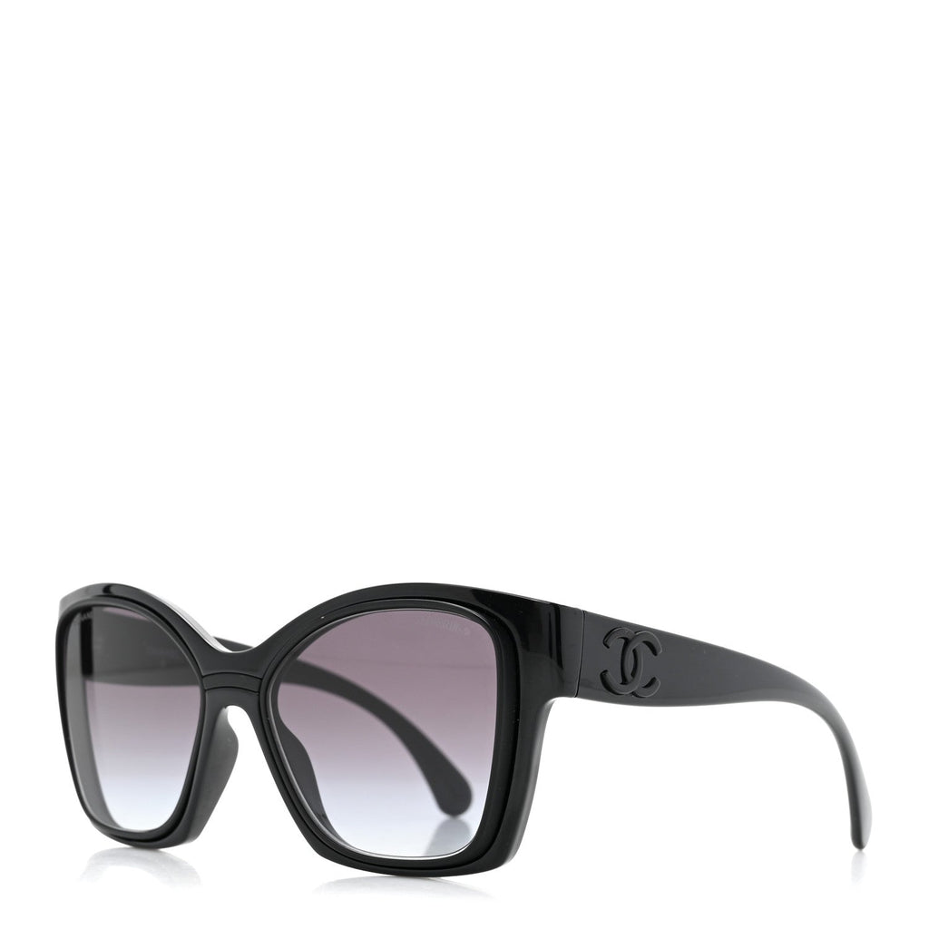 Acetate CC Butterfly Sunglasses 71382 Black